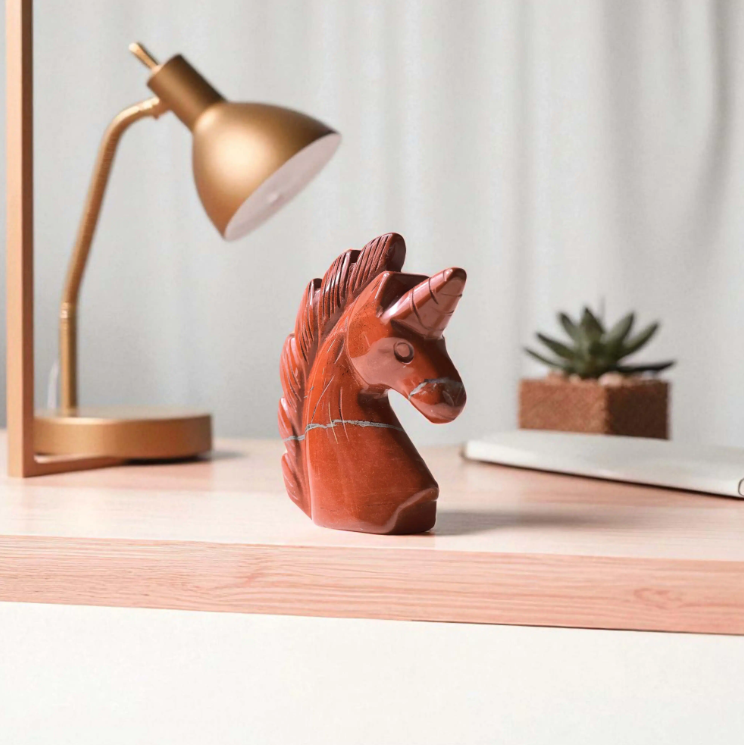 Red Jasper Small Unicorn