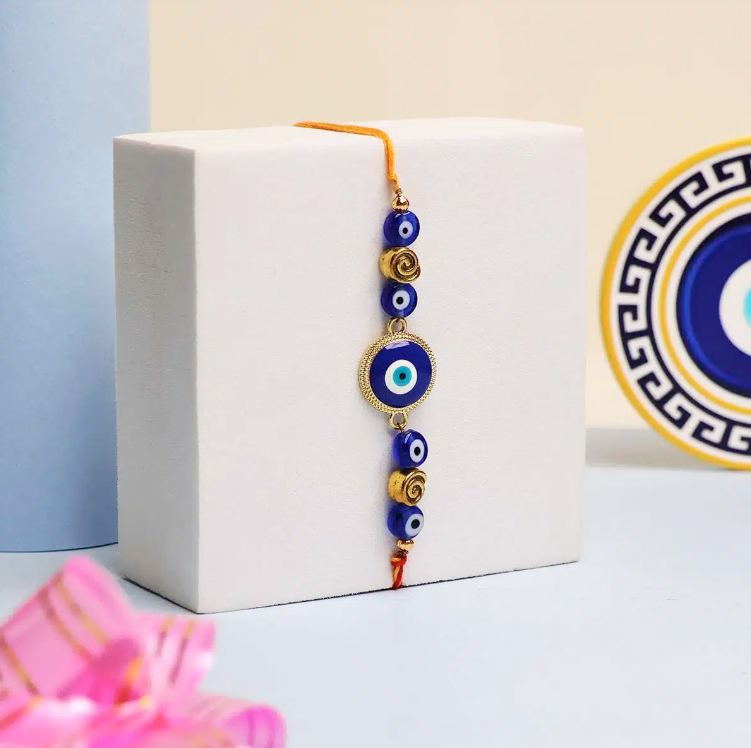 Evil Eye Big Round Rakhi