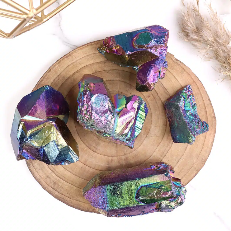 Titanium Aura Cluster Points
