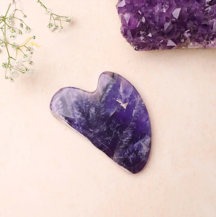 Amethyst Gua Sha