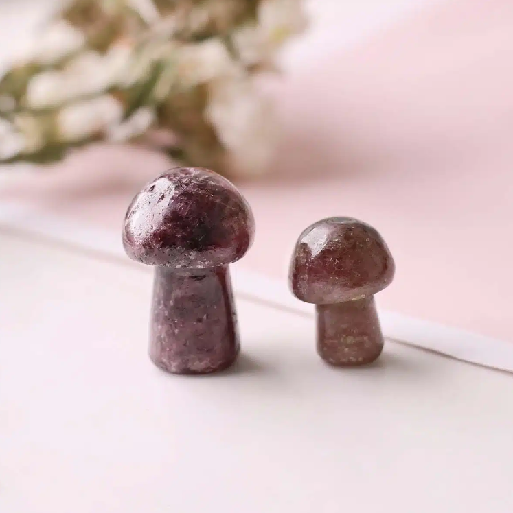 Rhodonite Mushroom