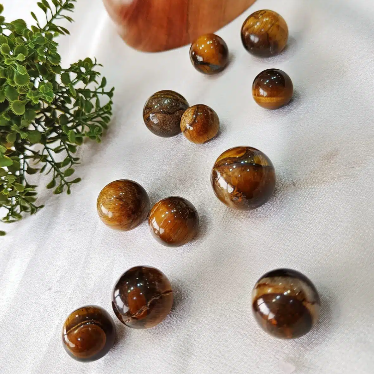 Tiger Eye Mini Ball