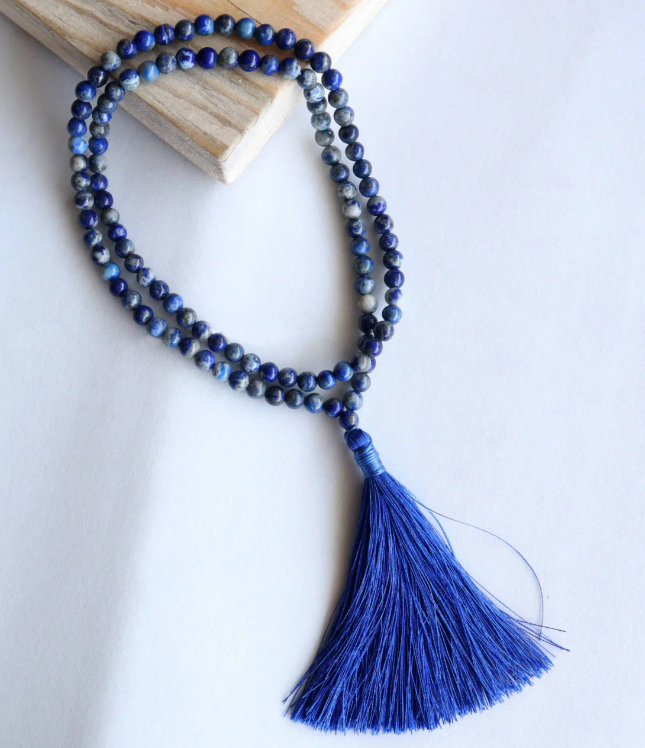 Lapis Lazuli Jaap Mala 6mm