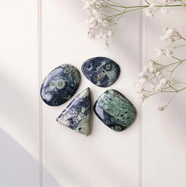 Khambaba Jasper Cabochon