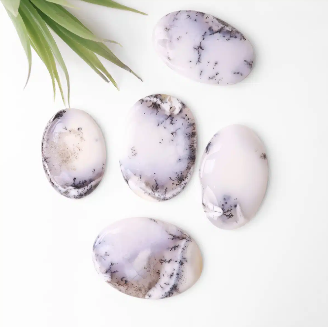 Dendritic Opal Cabochon