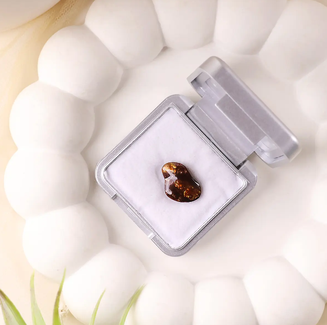 Mexican Fire Agate Cabochon