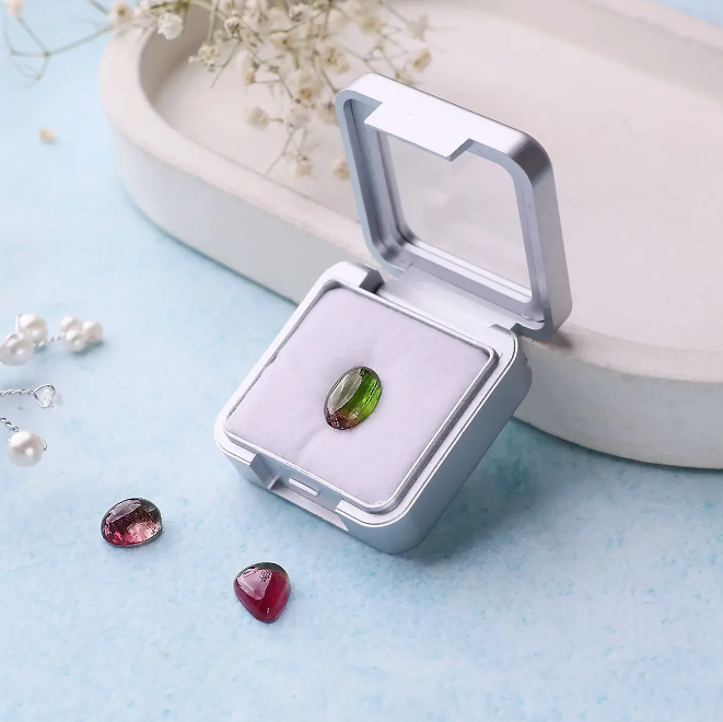 Watermelon Tourmaline Cab
