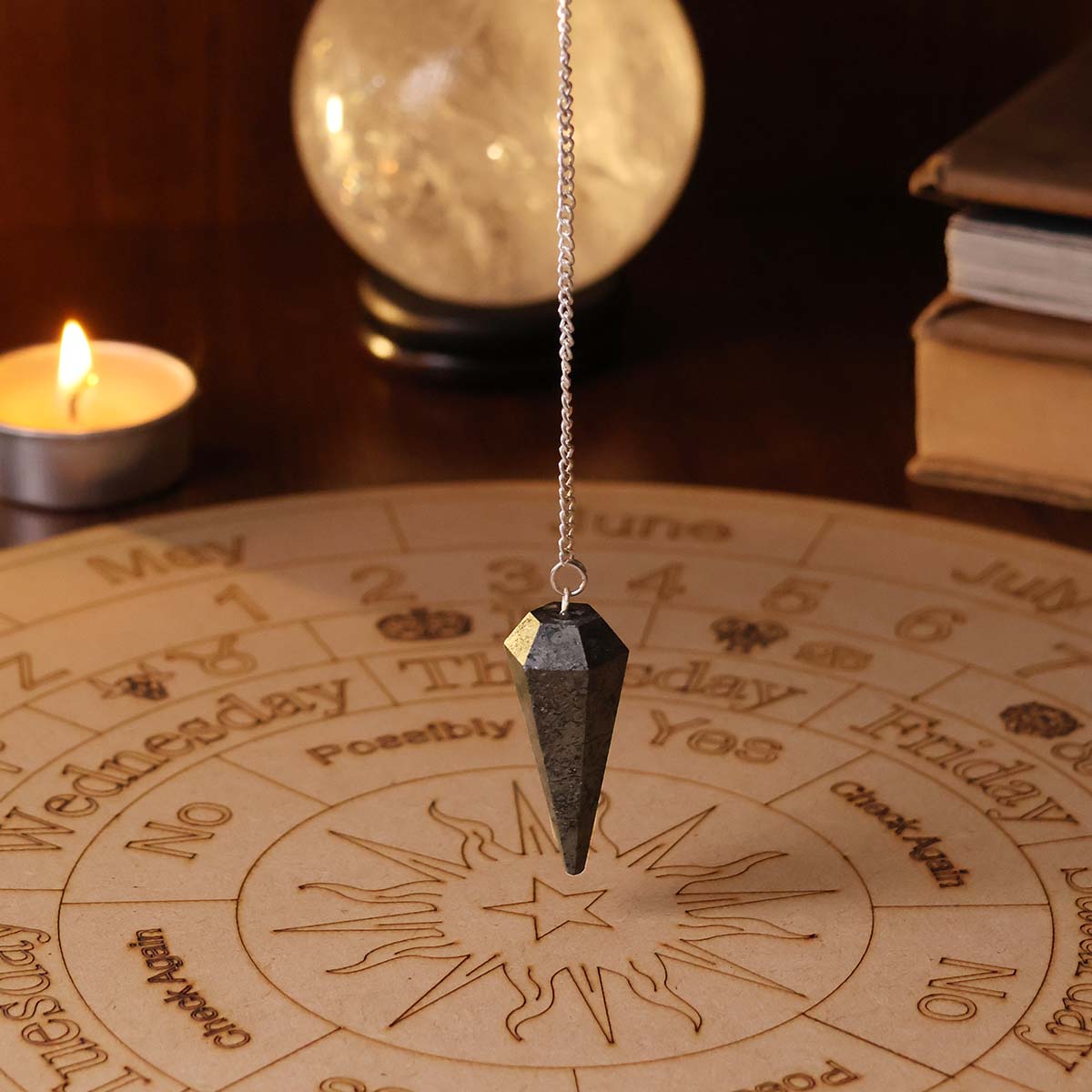 Hematite Point Pendulum