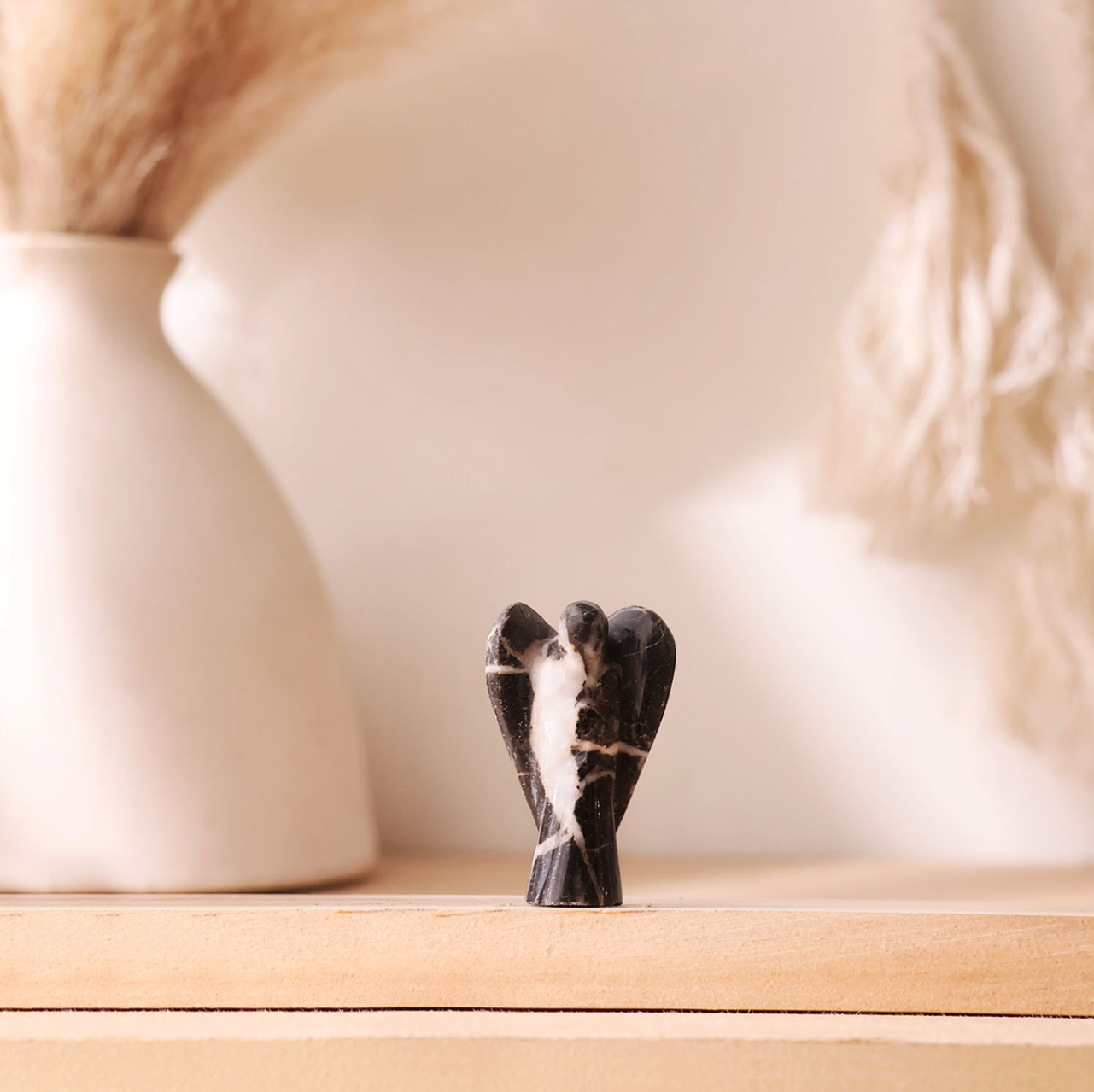 Black Zebra Angel 1 inch