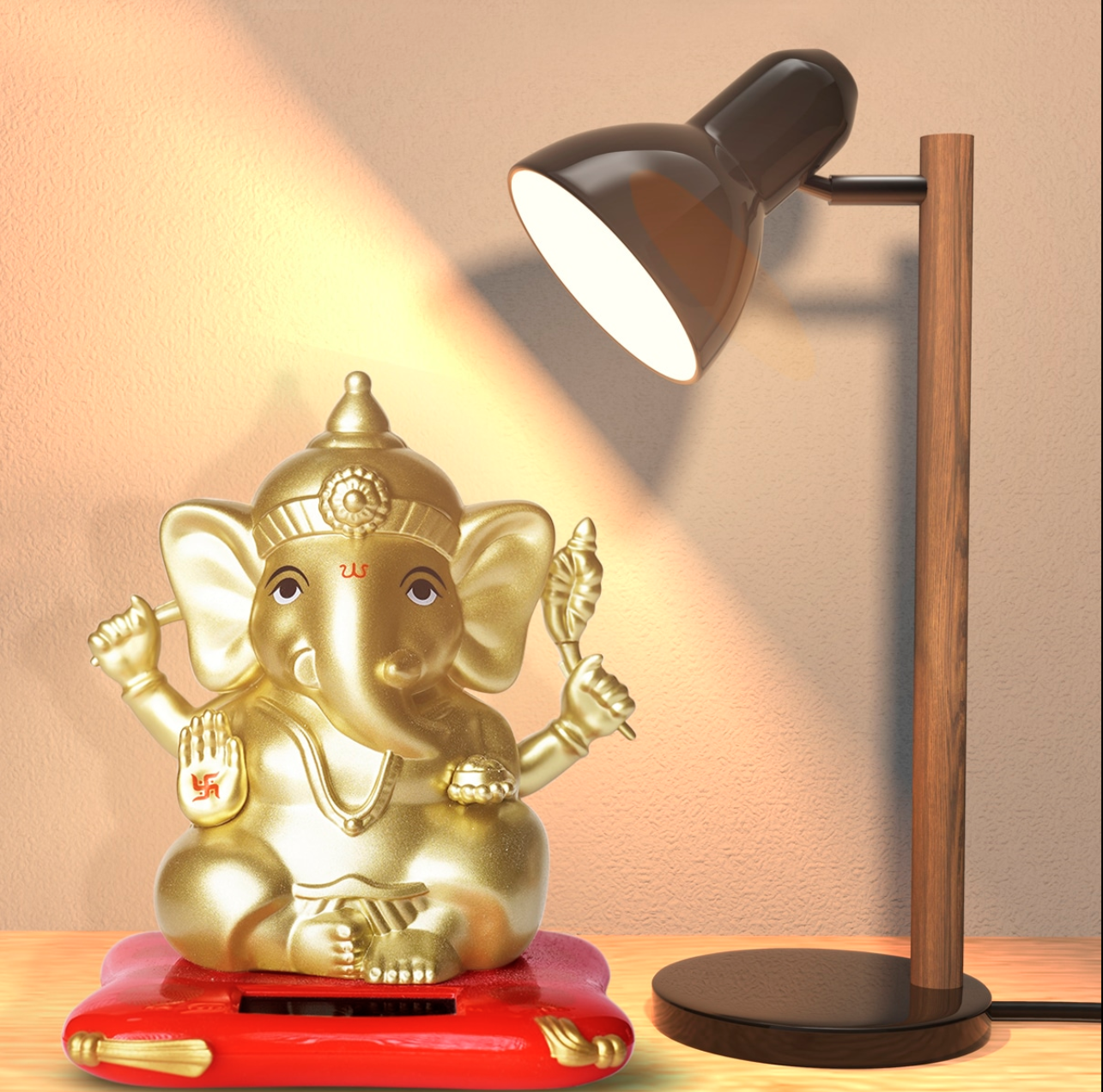 Solar Ganesha for Car, Home and Office