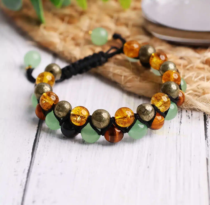 Wealth Double Layered Thread Bracelet