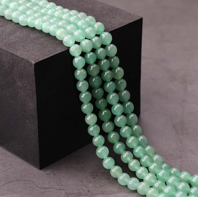 Green Aventurine Beads line 8mm