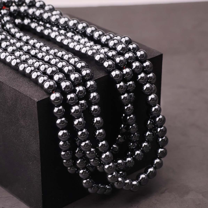 Hematite Beads line 8mm