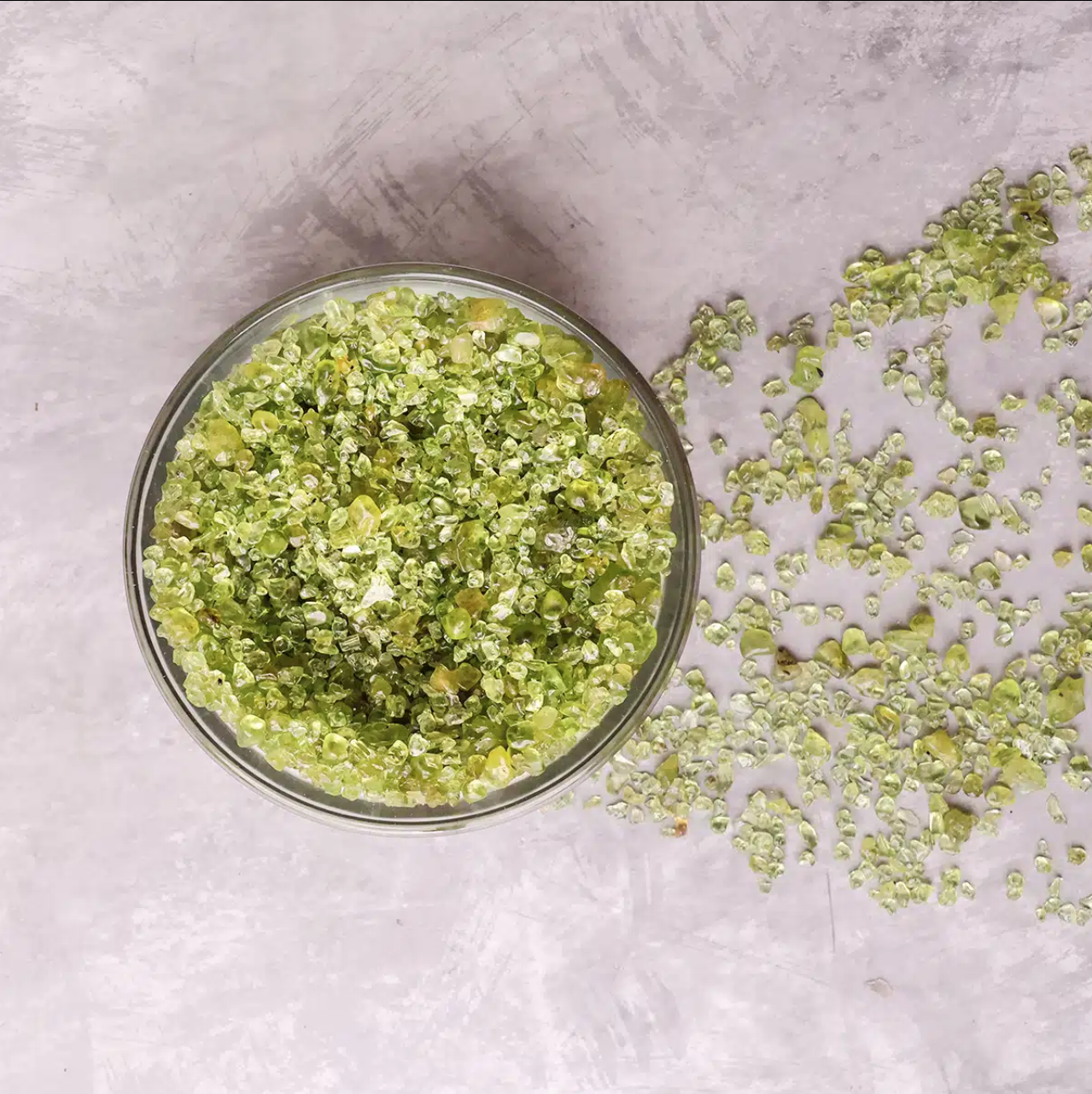Peridot Chips Stone