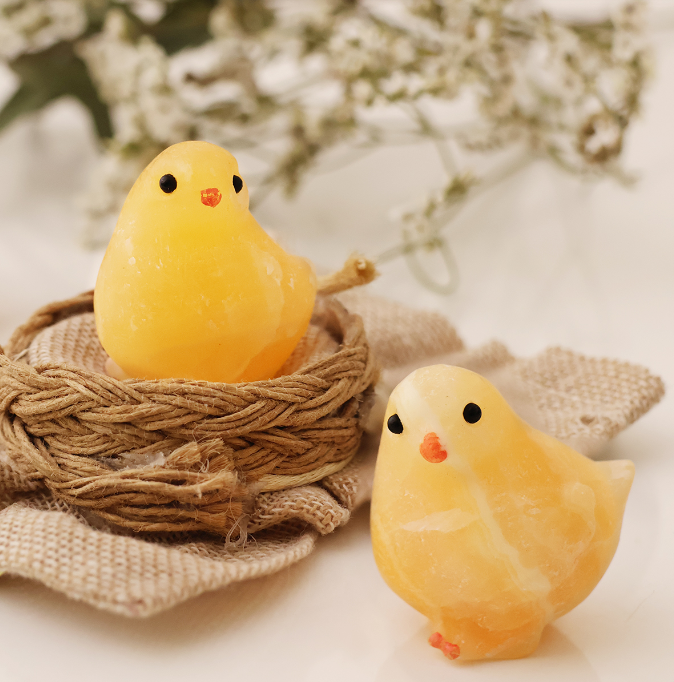 Yellow Calcite Chicken