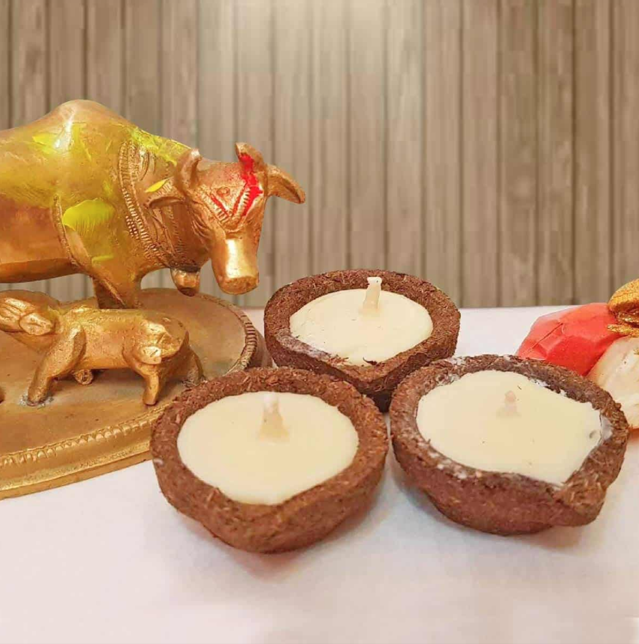 Organic Panchagavya Diya | Cow Dung Diya
