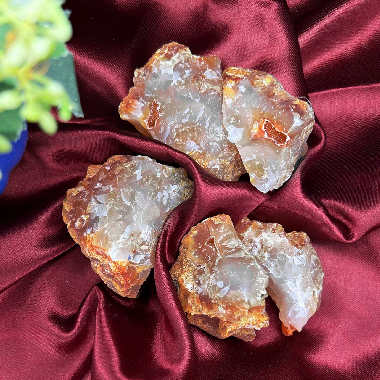 Red Carnelian Raw Stone