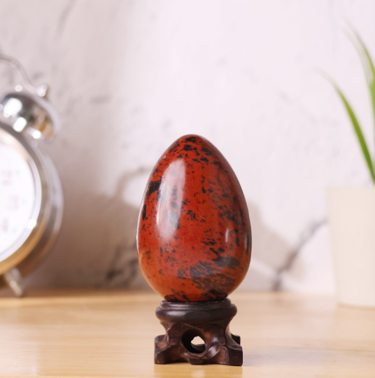 Mahogany Obsidian Egg