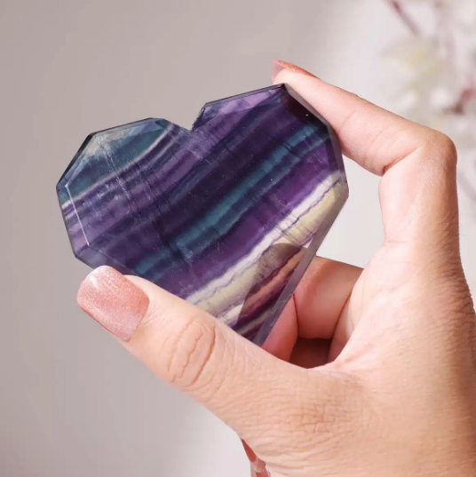 Multi Fluorite Heart HQ