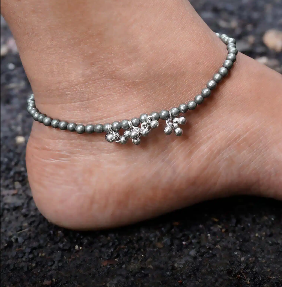 Pyrite Leg Foot Anklet