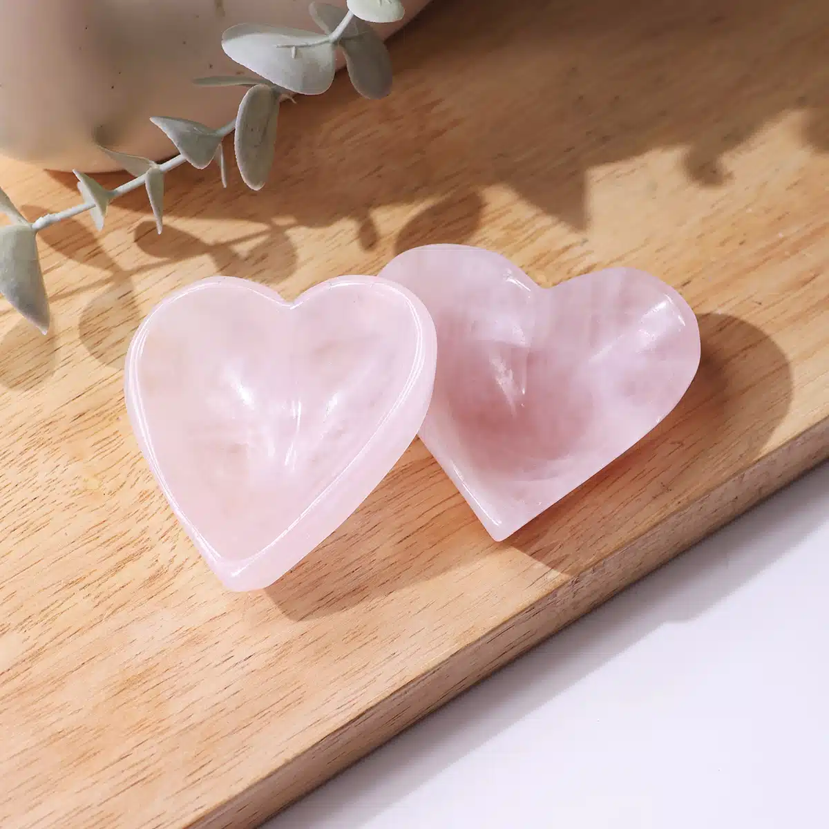 Rose Quartz Heart Bowl