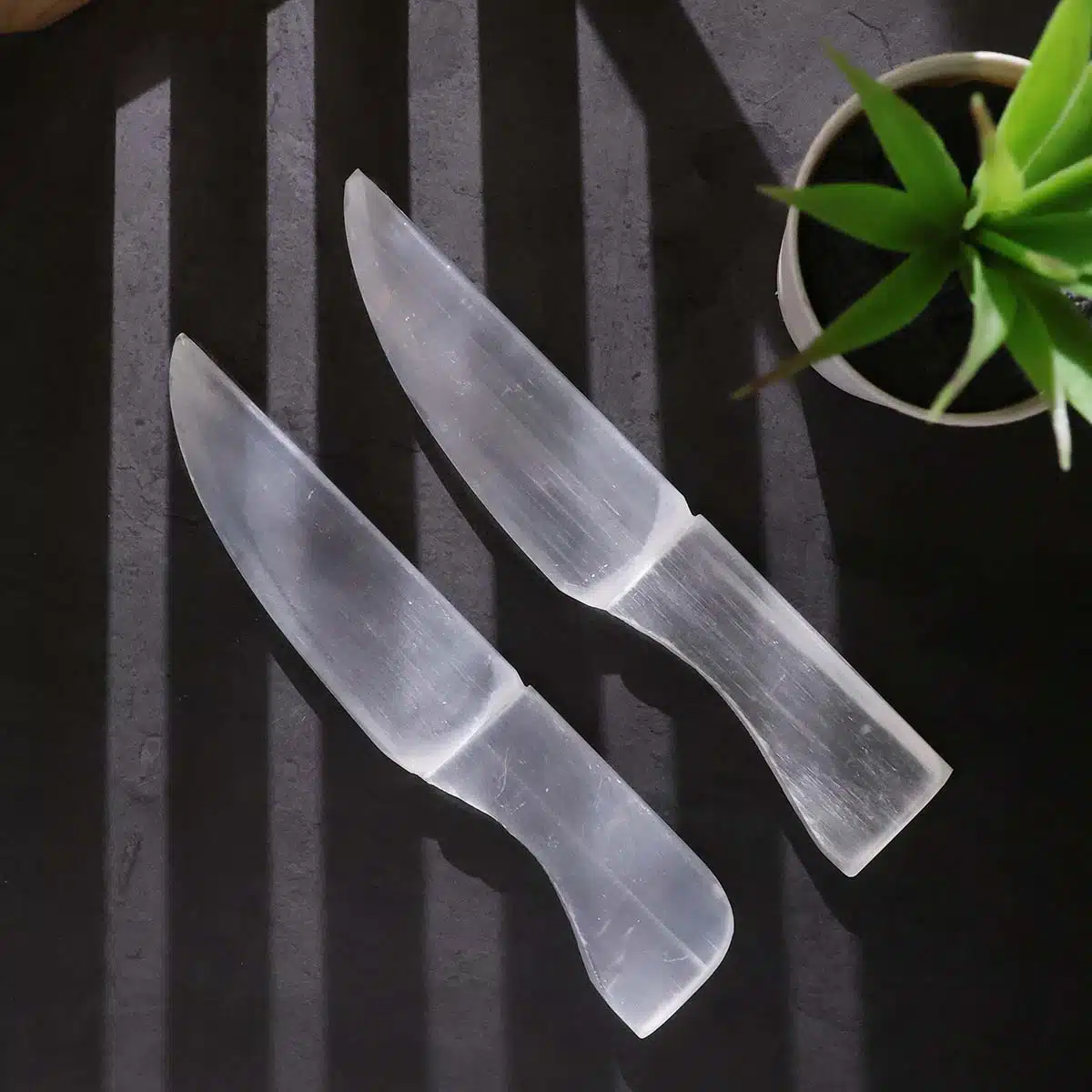 Selenite Knife