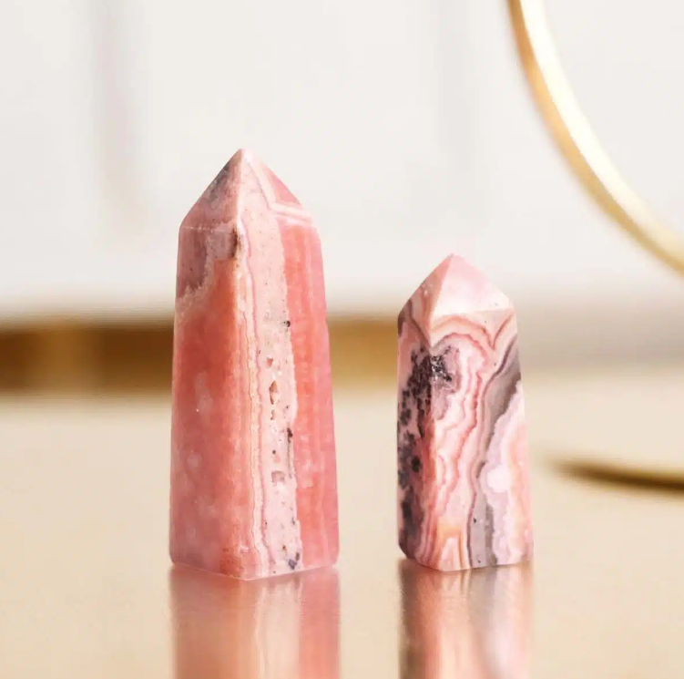 Rhodochrosite Small Tower Point