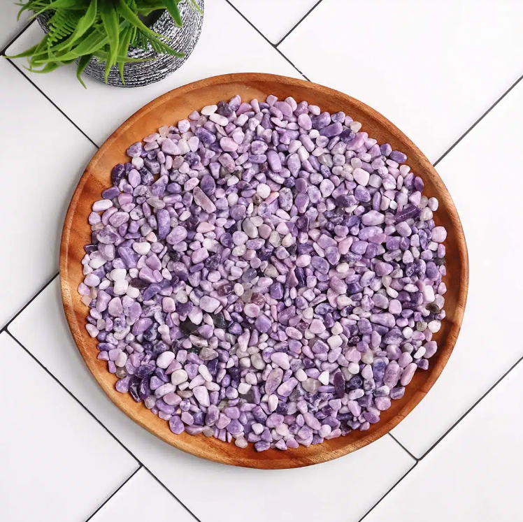 Lepidolite Chips Stone