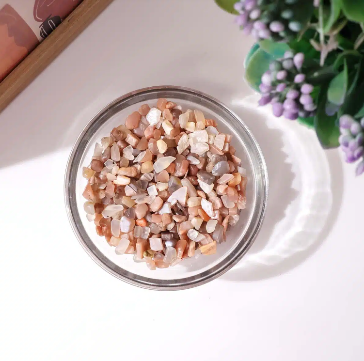 Multi Moonstone Chips Stone
