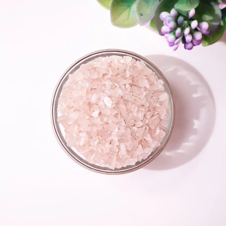 Rose Quartz Chips Stone
