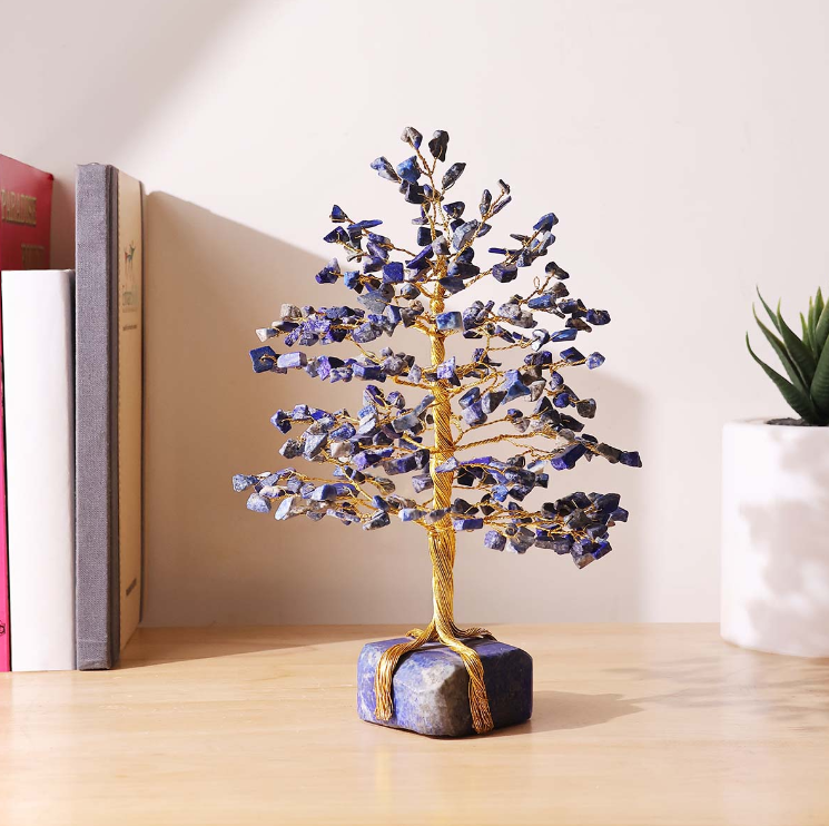 Lapis Tree 300B On Lapis Raw