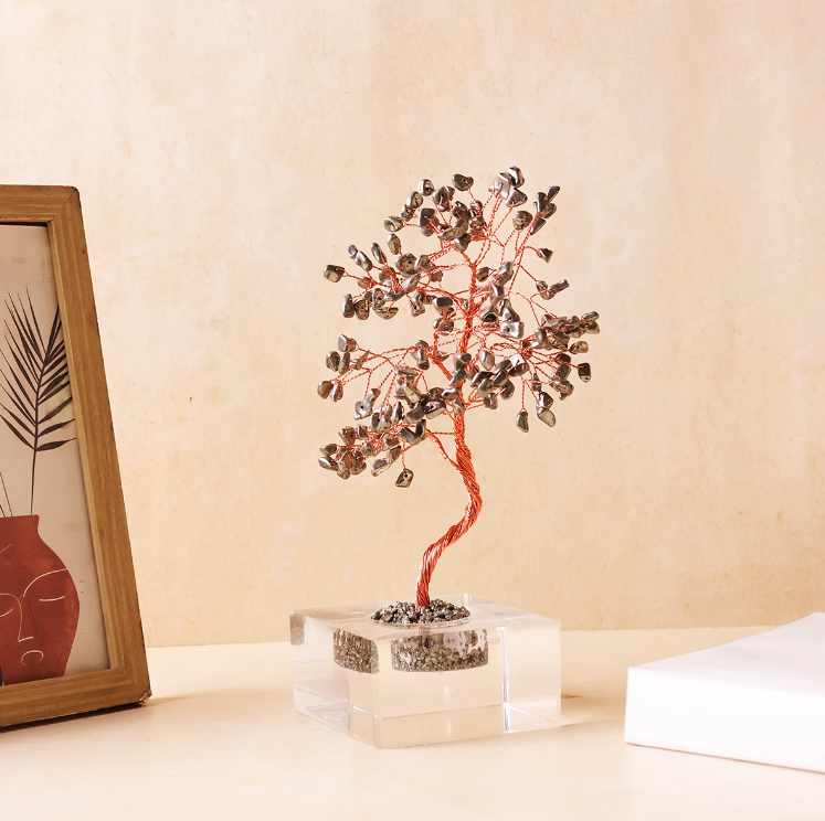 Pyrite Acrylic Tree