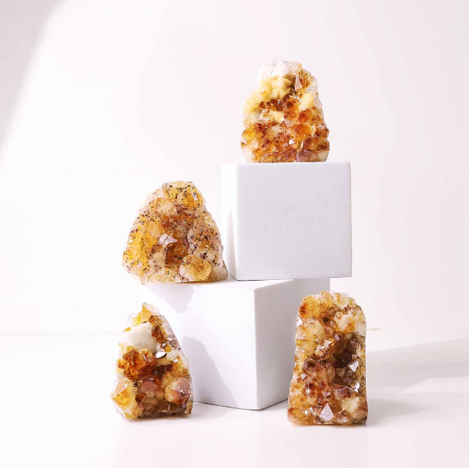 Citrine Standing Cluster