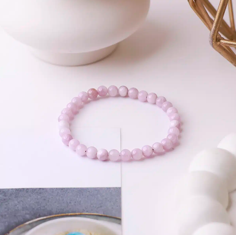 Kunzite Crystal Bracelet