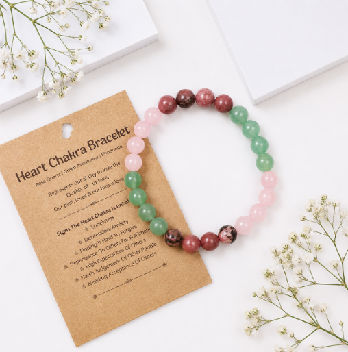 Heart Chakra Bracelet 8MM