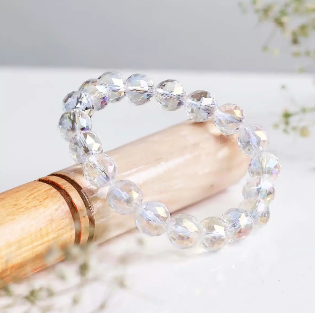 Angel Aura Quartz Faceted Bracelet
