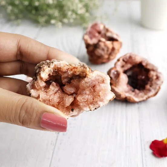 Pink Amethyst Cluster