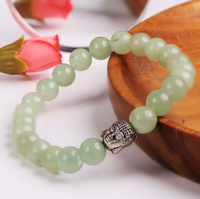 Green Aventurine Buddha Bracelet