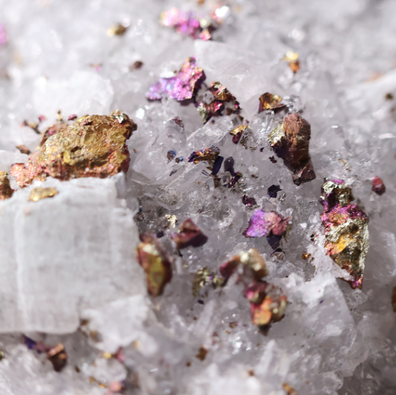 Bornite In Calcite