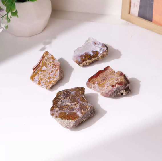 Agua Nueva Red Moss Agate Geode
