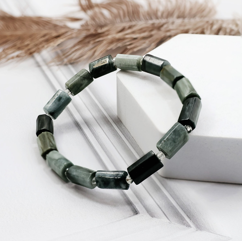 Cat’s Eye Rectangle Beads Bracelet