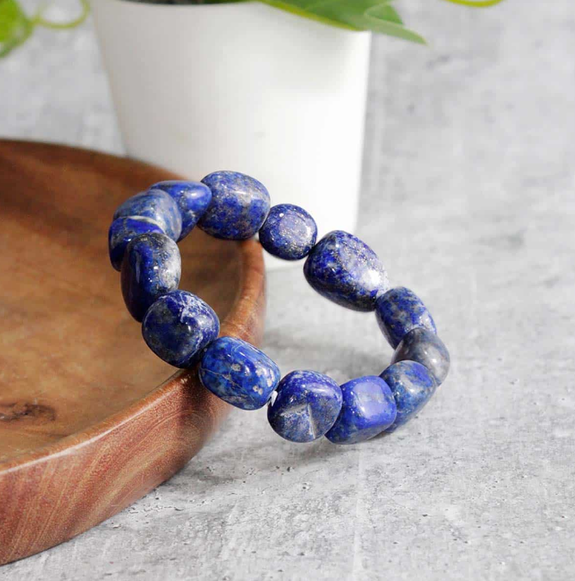 Lapis Lazuli Tumble Bracelet