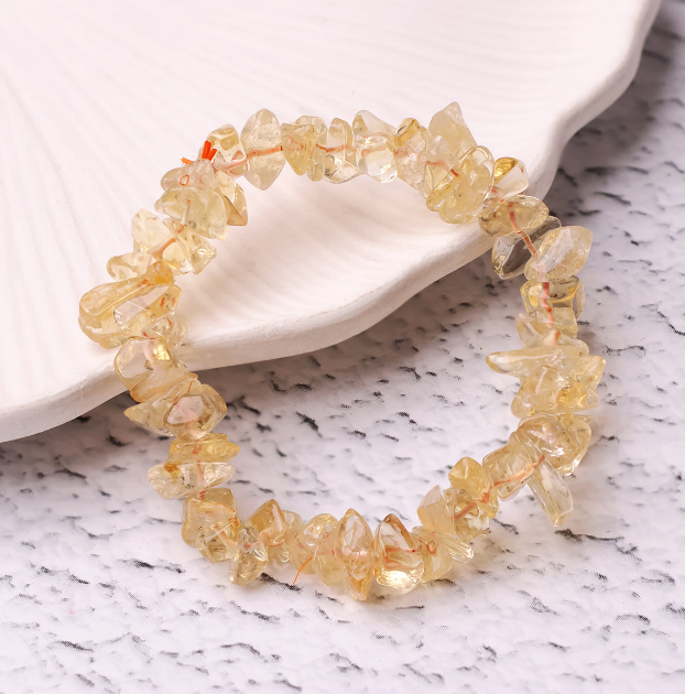 Citrine Chips Bracelet