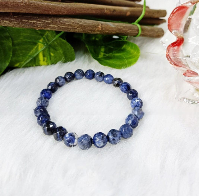 Sodalite Faceted Bracelet