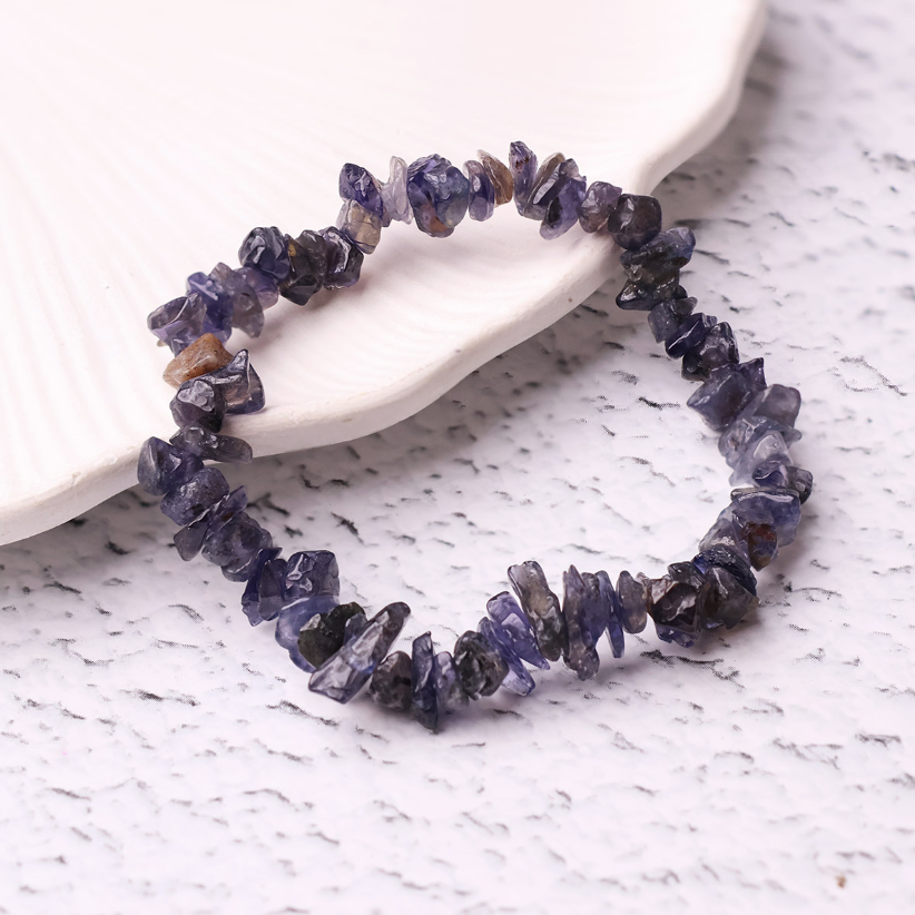 Iolite Chips Bracelet