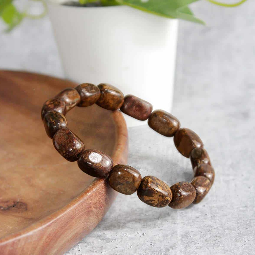 Bronzite Tumble Bracelet