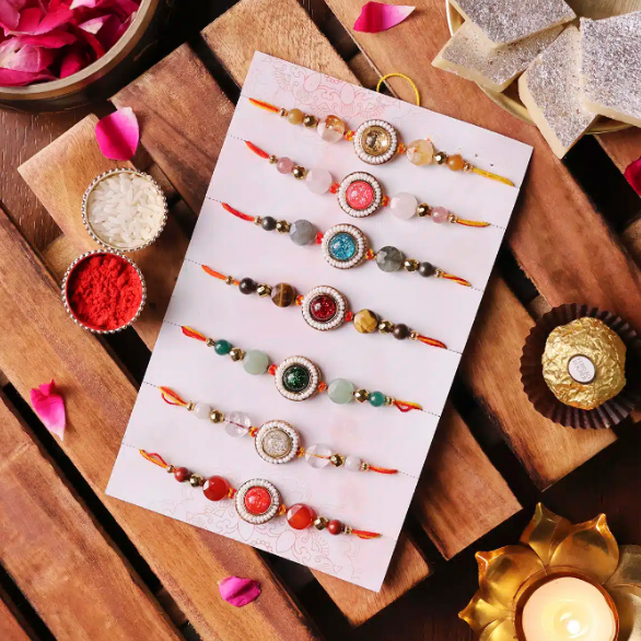 Healing Harmony Rakhi Set