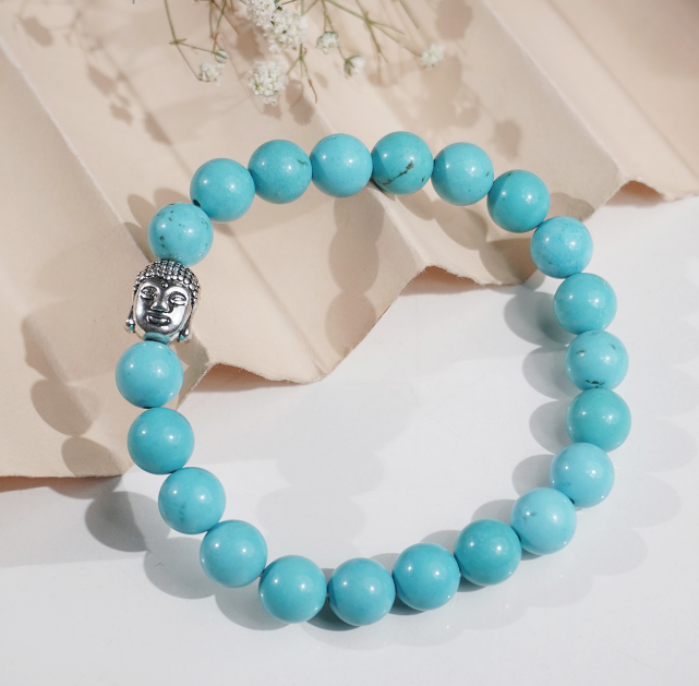 Firoza Buddha Bracelet 8 MM