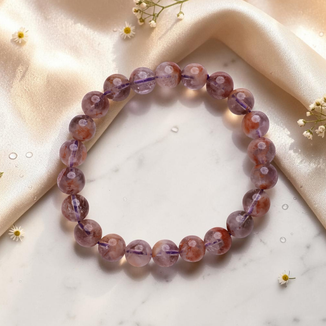 Ghost Amethyst Bracelet