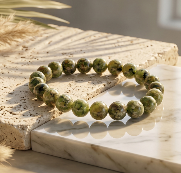 Natural Peridot Bracelet